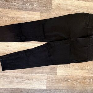 J. Crew Black Mid-Rise Skinny Jeans